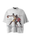 ShineNest Vintage Basketball Legends Graphic Oversized T-Shirt