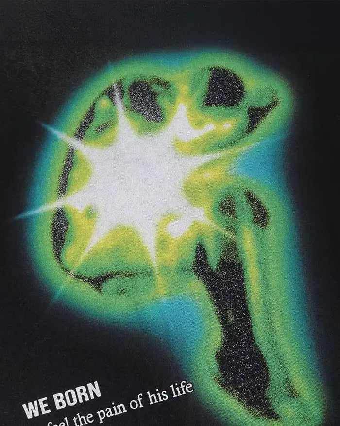 Oversize graphic tee "Cosmotron"