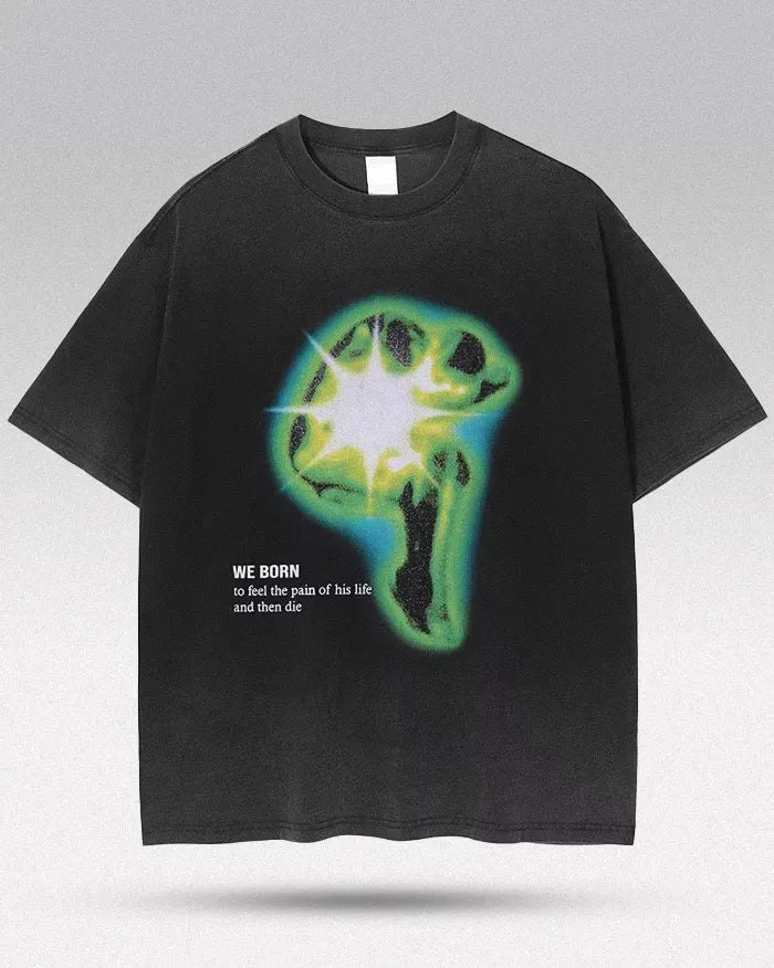 Oversize graphic tee "Cosmotron"