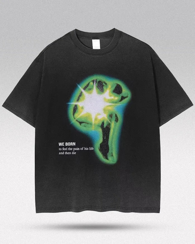 Oversize graphic tee "Cosmotron" Hover Image
