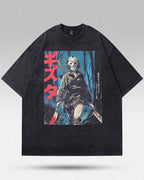 Oversized anime t-shirt "Shadow"