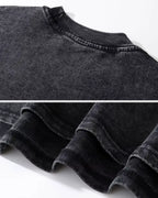 Oversized Cyber y2k t-shirt "Reckless"
