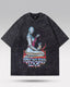 Oversized Cyber y2k t-shirt "Reckless"