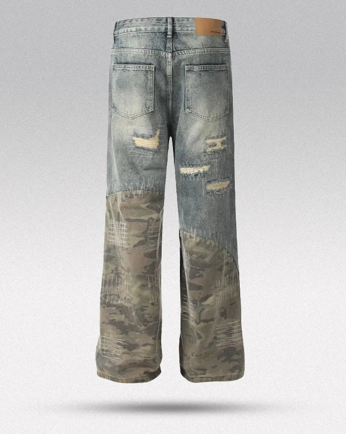 Patchwork jeans "Alpha"