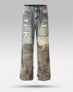 Patchwork jeans "Alpha"