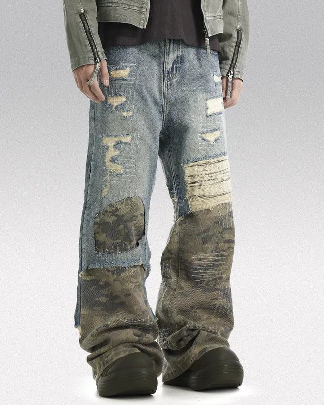 Patchwork jeans "Alpha" Main Image