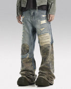 Patchwork jeans "Alpha"