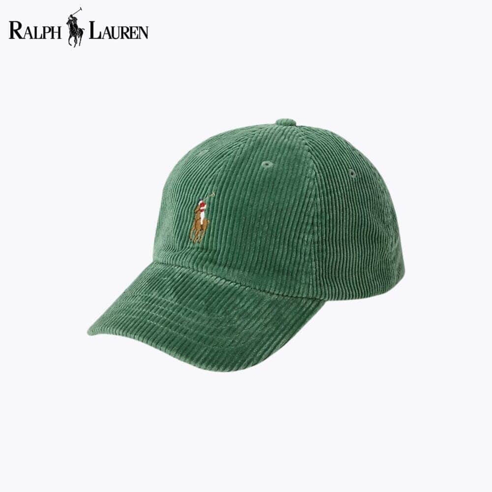 Ralph Lauren Cord-Baseballkappe