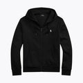 Ralph Lauren Doppelstrick-Kapuzenpullover mit durchgehendem Reißverschluss