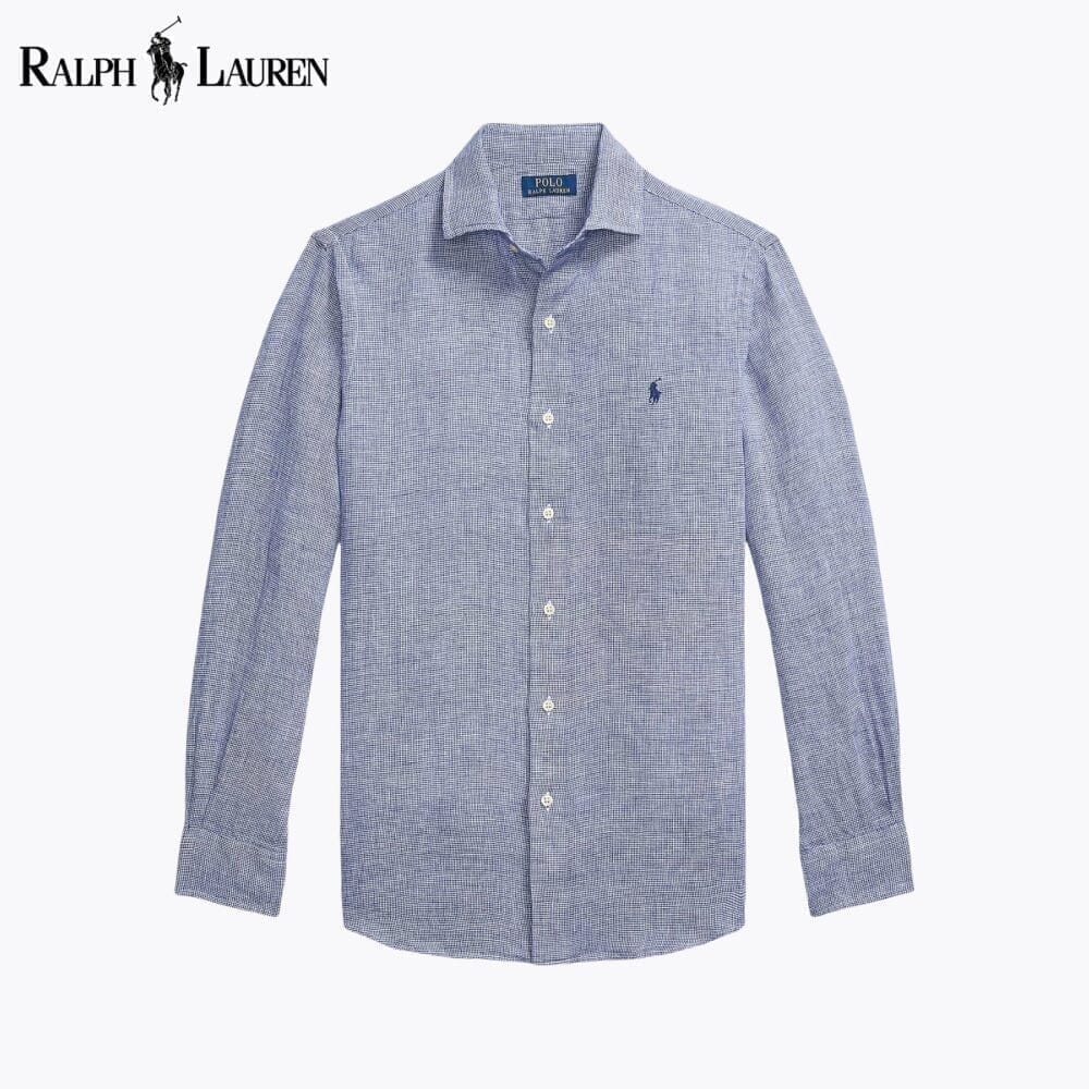 Ralph Lauren Leinenhemd, maßgeschneiderte Passform