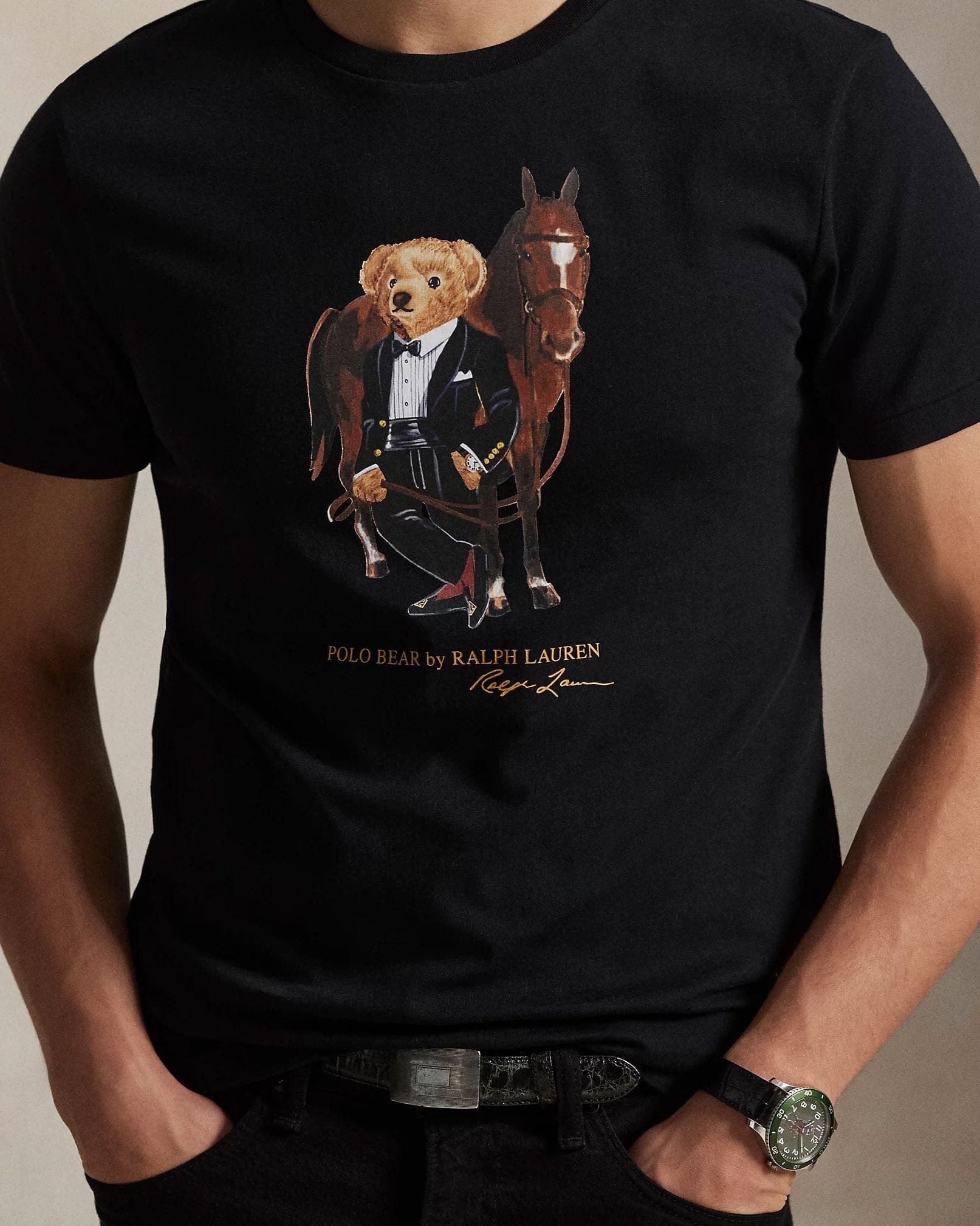 Ralph Lauren Polo Bear Baumwoll-T-Shirt