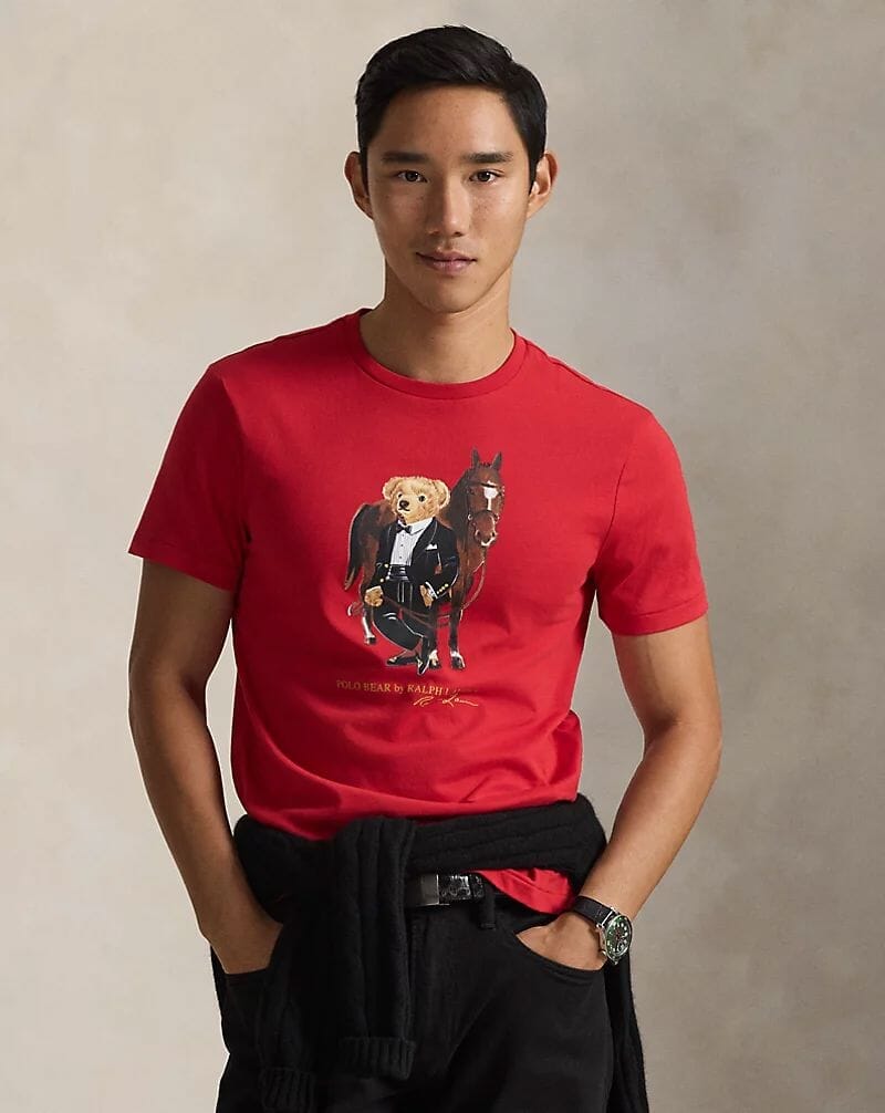 Ralph Lauren Polo Bear Baumwoll-T-Shirt