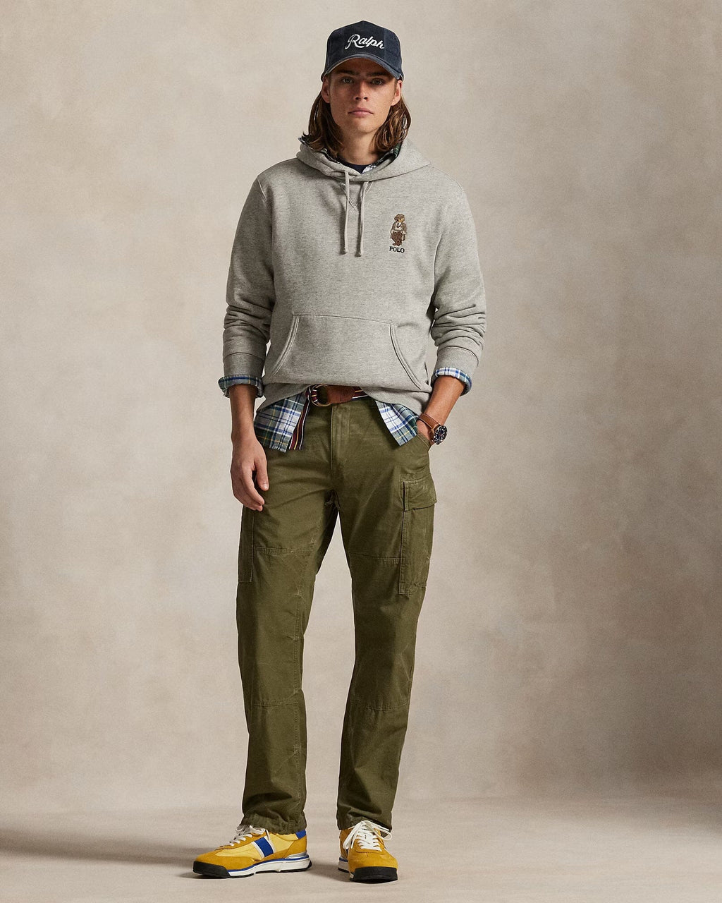 Ralph Lauren Polo Bear Fleece-Kapuzenpullover