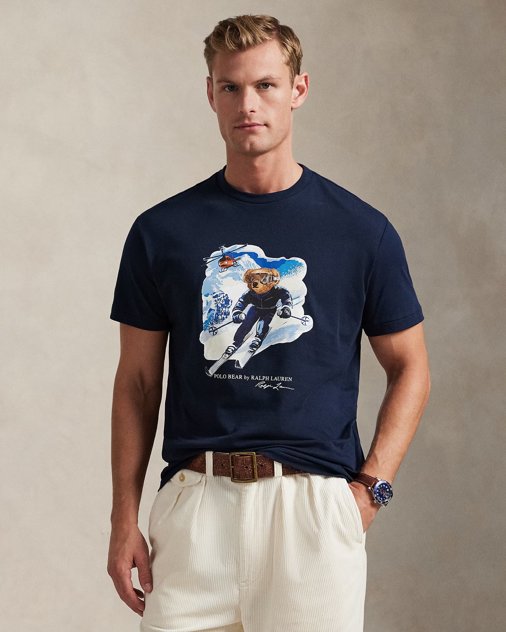 Ralph Lauren Polo Bear Jersey T-Shirt in klassischer Passform