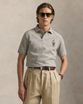 Ralph Lauren Polohemd mit klassischer Passform und Mesh-Einsatz