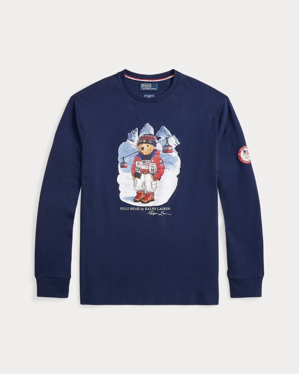 Ralph Lauren Team USA Polo Bär T-Shirt