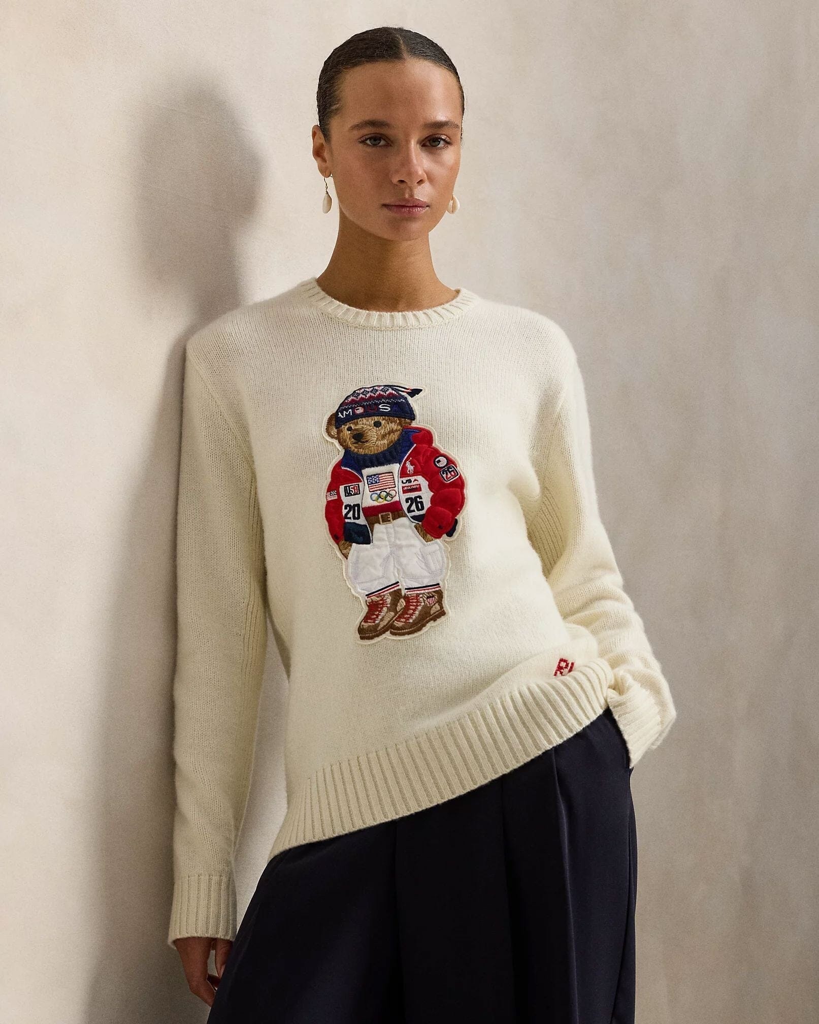 Ralph Lauren Team USA Polo Bärenpullover