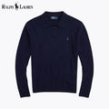 Ralph Lauren Wollpullover mit Johnny-Kragen