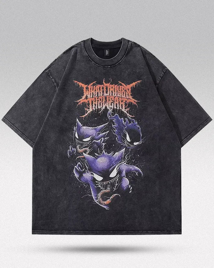 Retro oversized t-shirt "Azimuth"