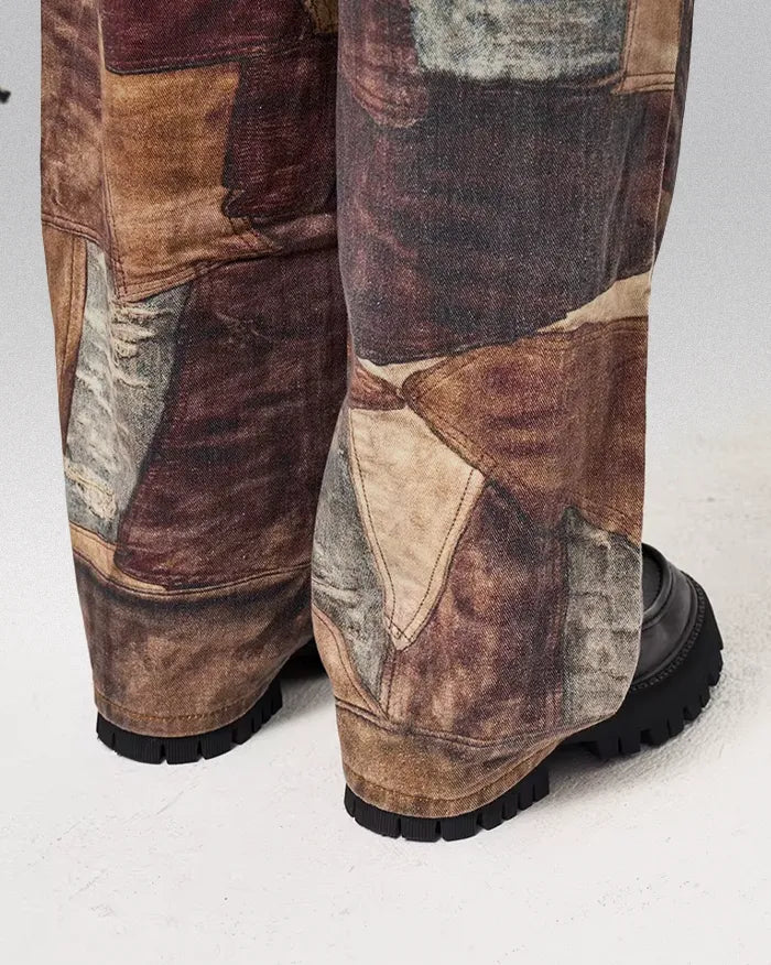 Retro Ripped Jeans "Quasar"