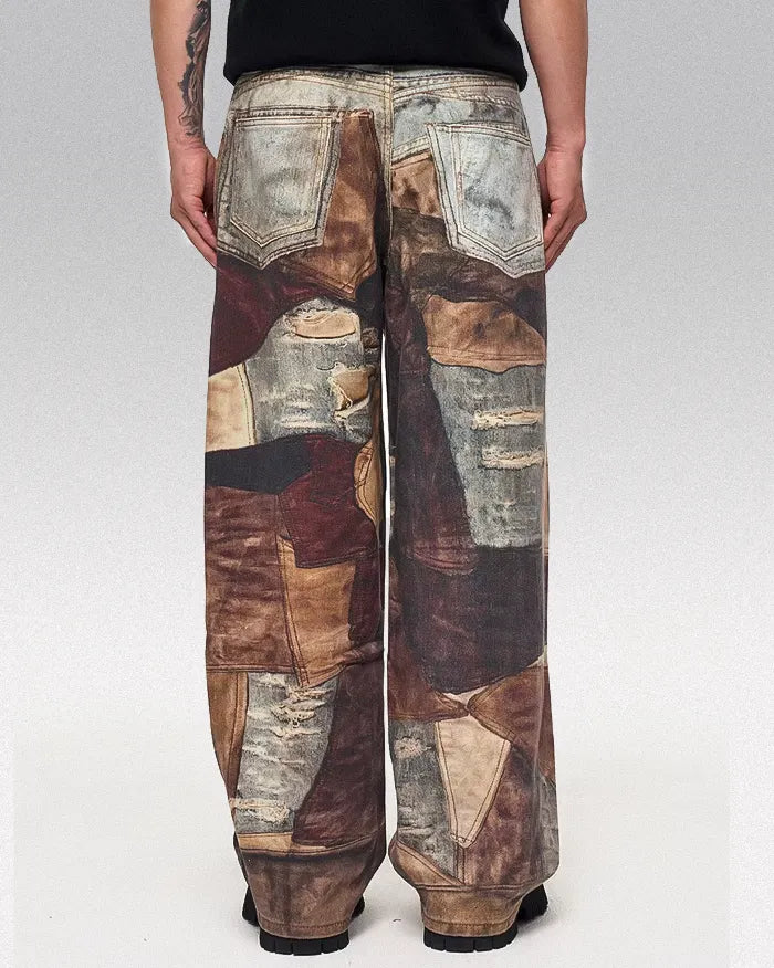 Retro Ripped Jeans "Quasar"