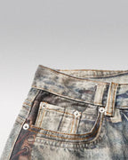 Retro Ripped Jeans "Quasar"