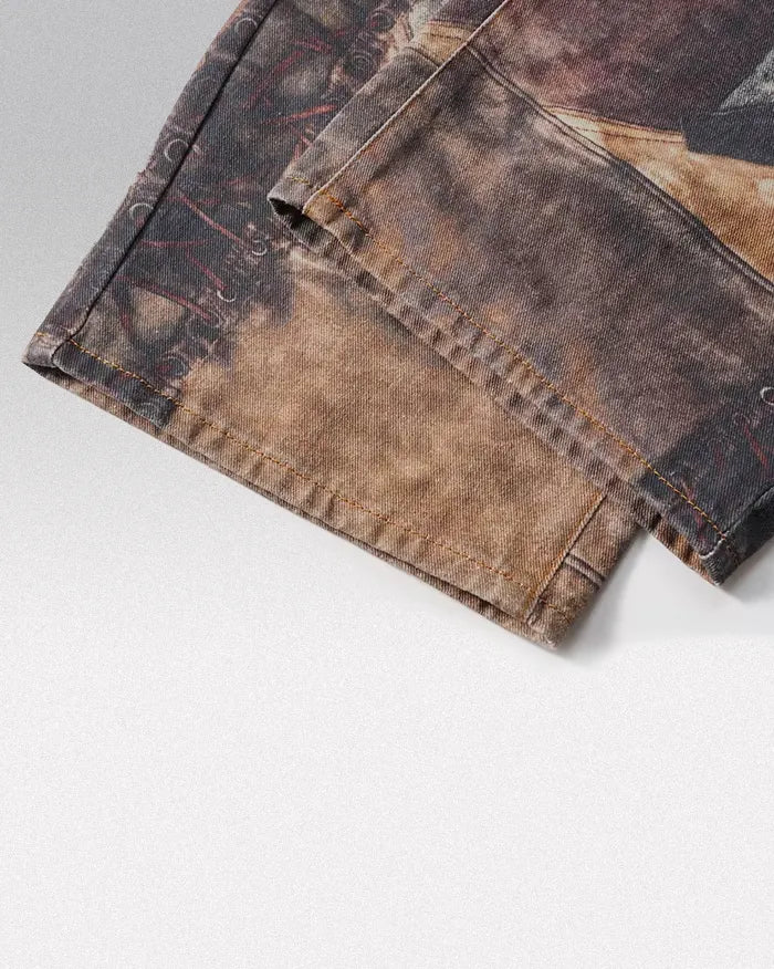 Retro Ripped Jeans "Quasar"