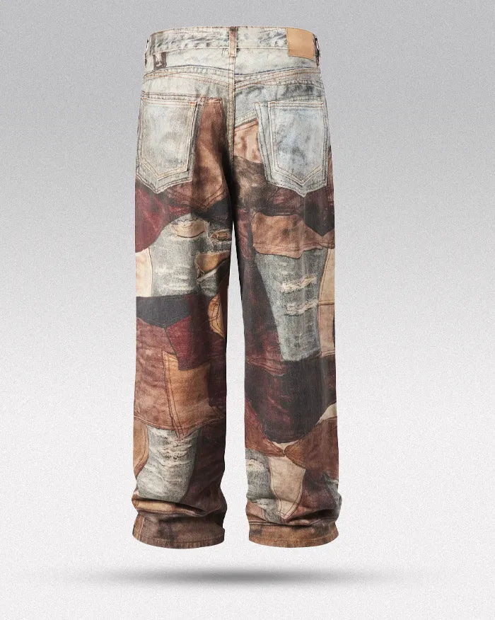Retro Ripped Jeans "Quasar"
