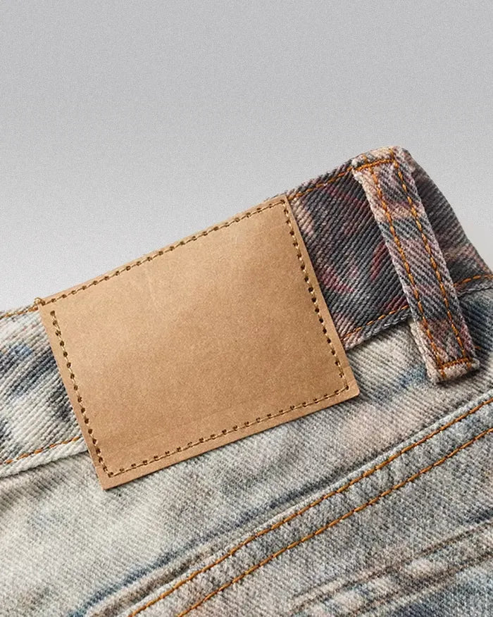 Retro Ripped Jeans "Quasar"