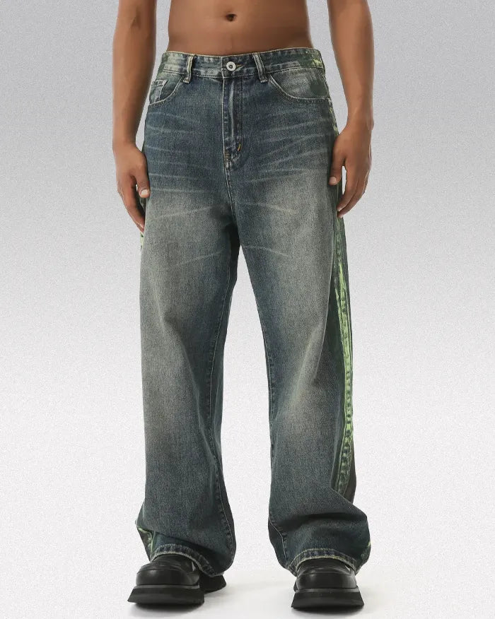 Side Striped Jeans "Sierra"