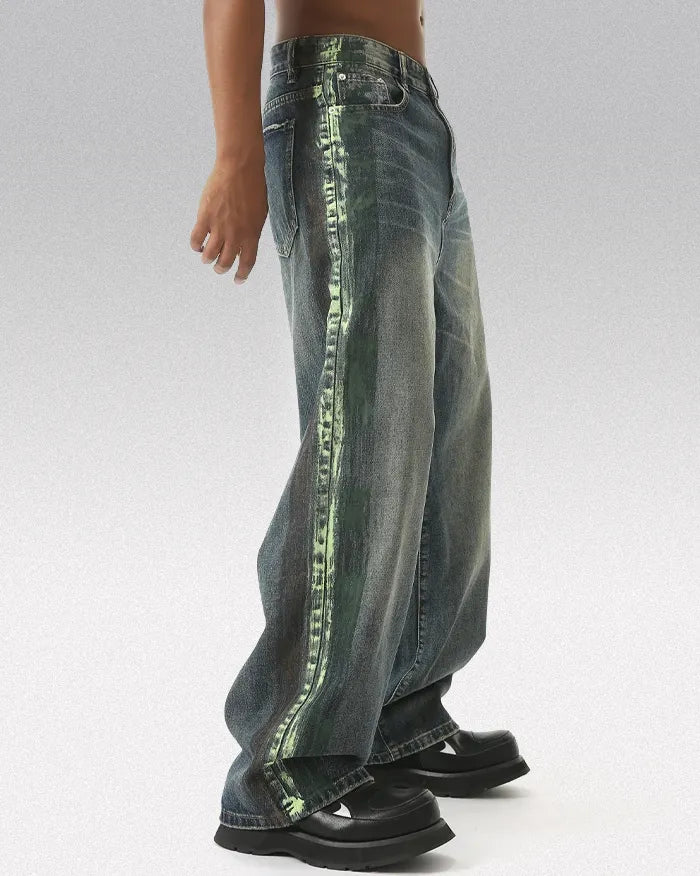 Side Striped Jeans "Sierra"