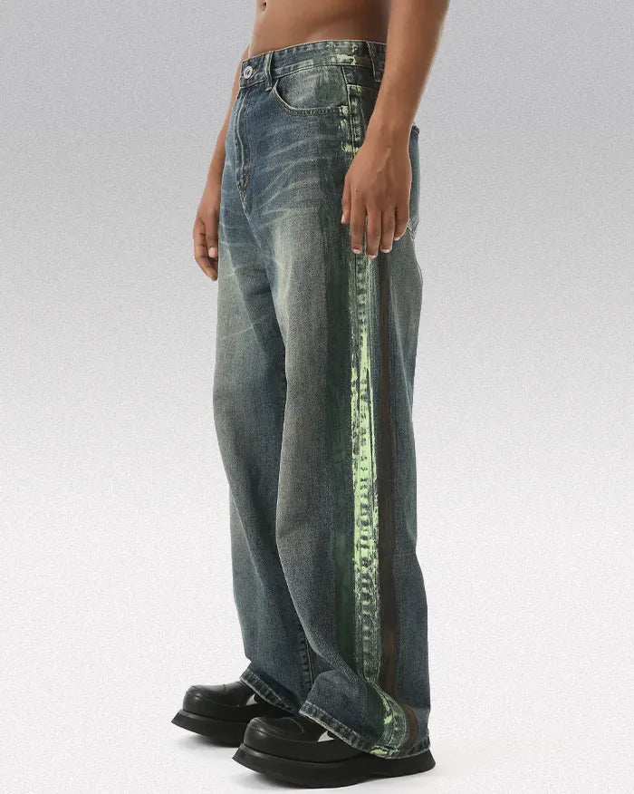 Side Striped Jeans "Sierra"