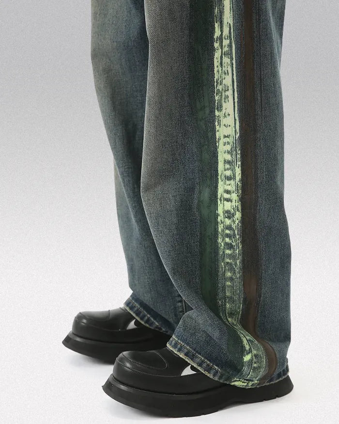 Side Striped Jeans "Sierra"
