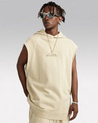 Sleeveless hoodie "Lazuli"