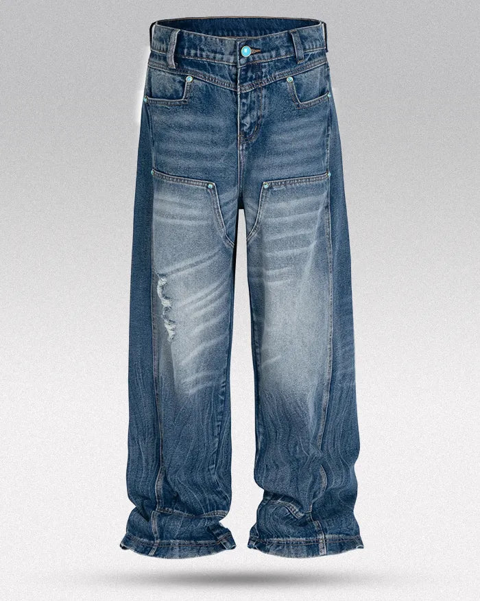 Streetwear jeans "Quad"