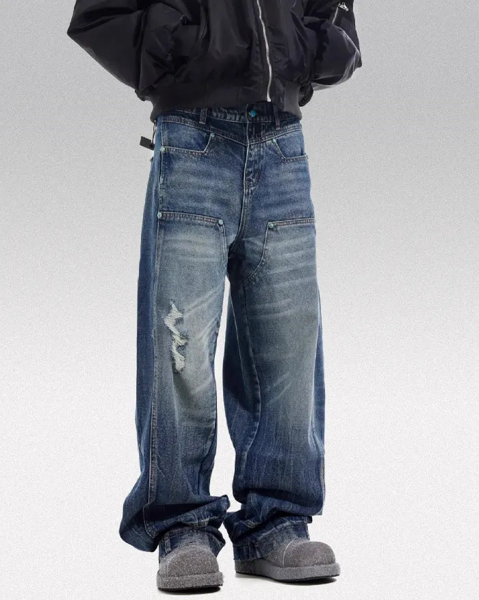 Streetwear jeans "Quad"