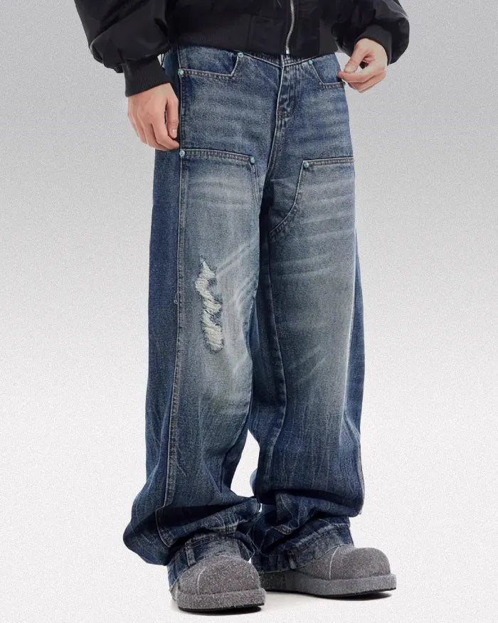 Streetwear jeans "Quad"