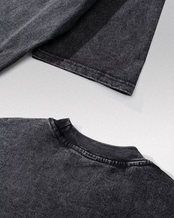 T-shirt oversized y2k "Nightcrawler"