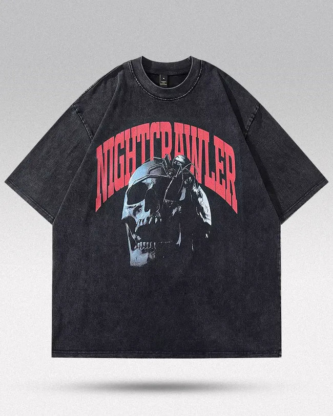 T-shirt oversized y2k "Nightcrawler" Hover Image