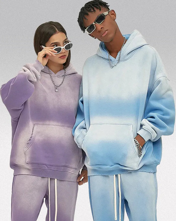 Tie dye hoodie "Solarion"