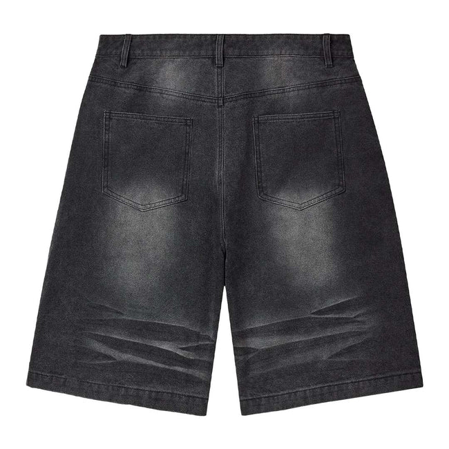 Vale Forever 1980s Jorts 'Black Wash' Main Image