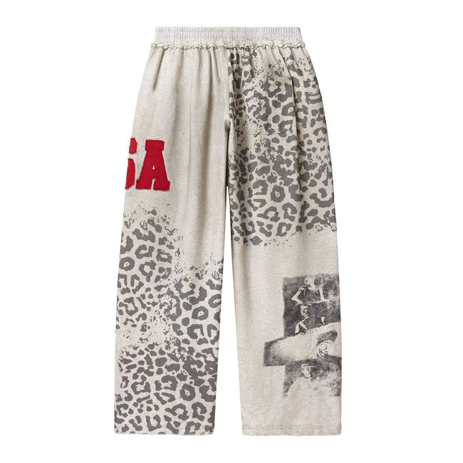 Vale Forever Cheetah Sweats 'Grey' Main Image