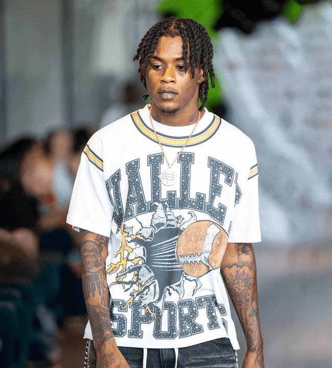 Vale Forever Classic Bling Tee White Main Image