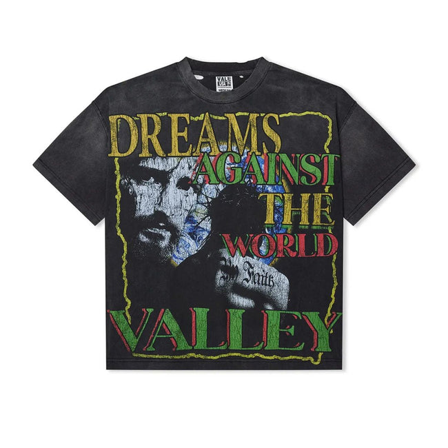 Vale Forever Dreams Against the World Faded Black Tee Hover Image