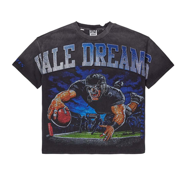 Vale Forever Gridiron Bling Tee Faded Black Hover Image