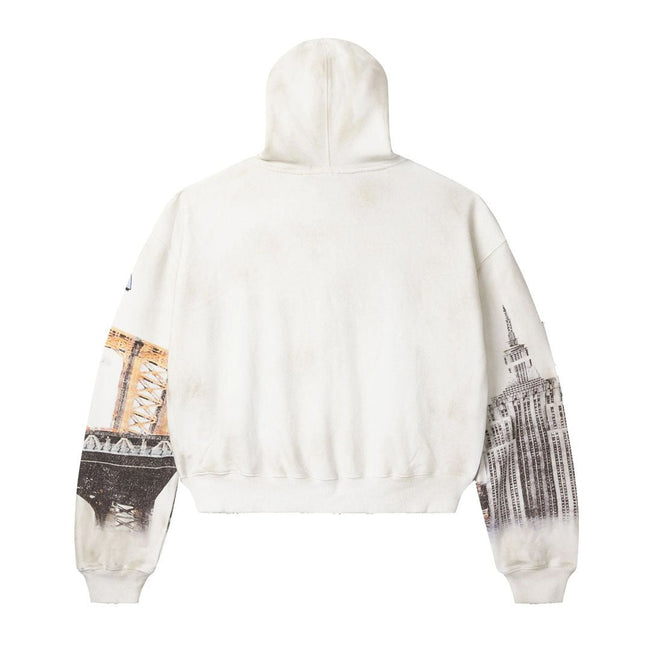 Vale Forever NYC Zip Up Hoodie White Main Image