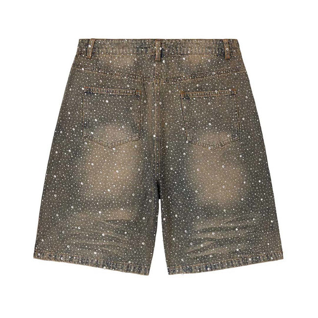 Vale Forever Rainstorm Jean Shorts Mid Wash Main Image