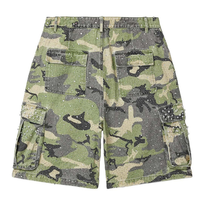 Vale Forever Soulja Camo Jorts 'Green/Camo' Main Image