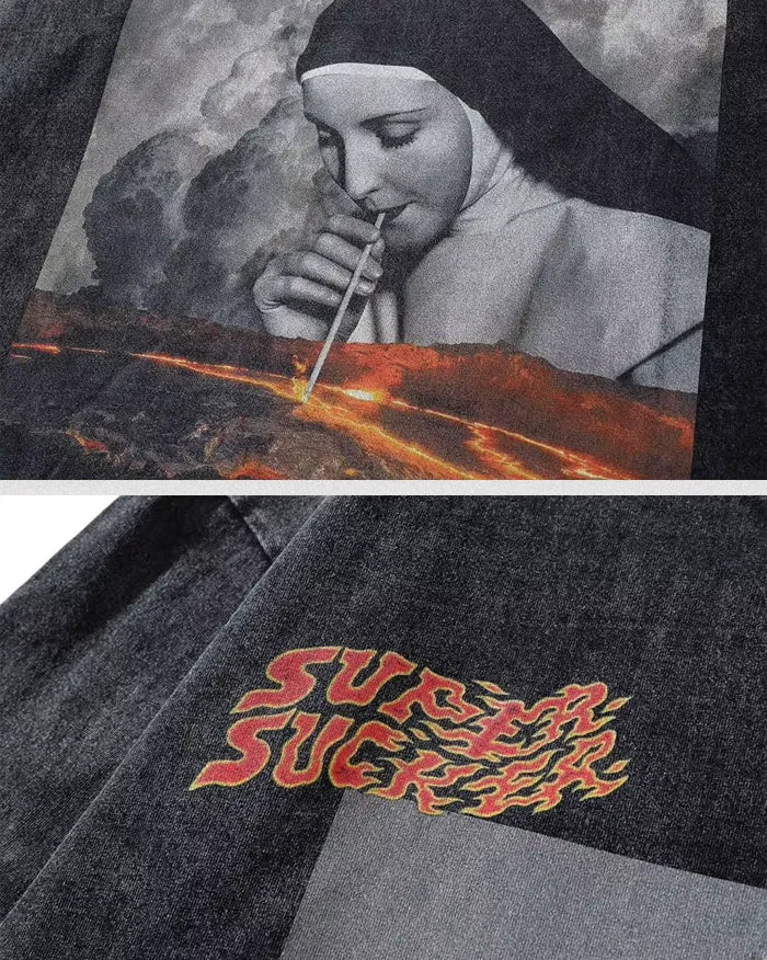 Vintage oversized t-shirt "Koda"