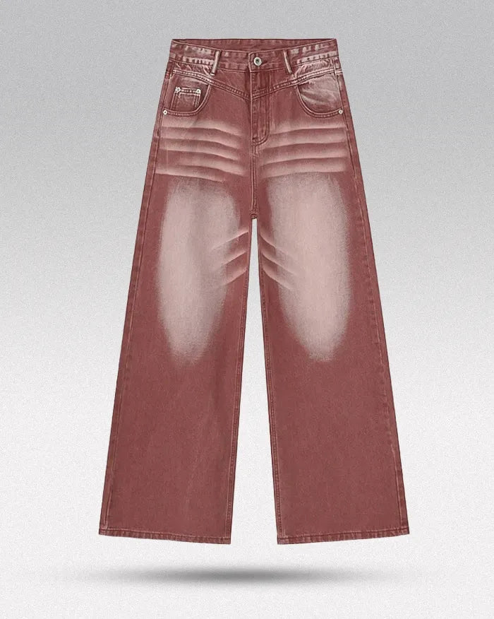Vintage red jeans "Blitz"